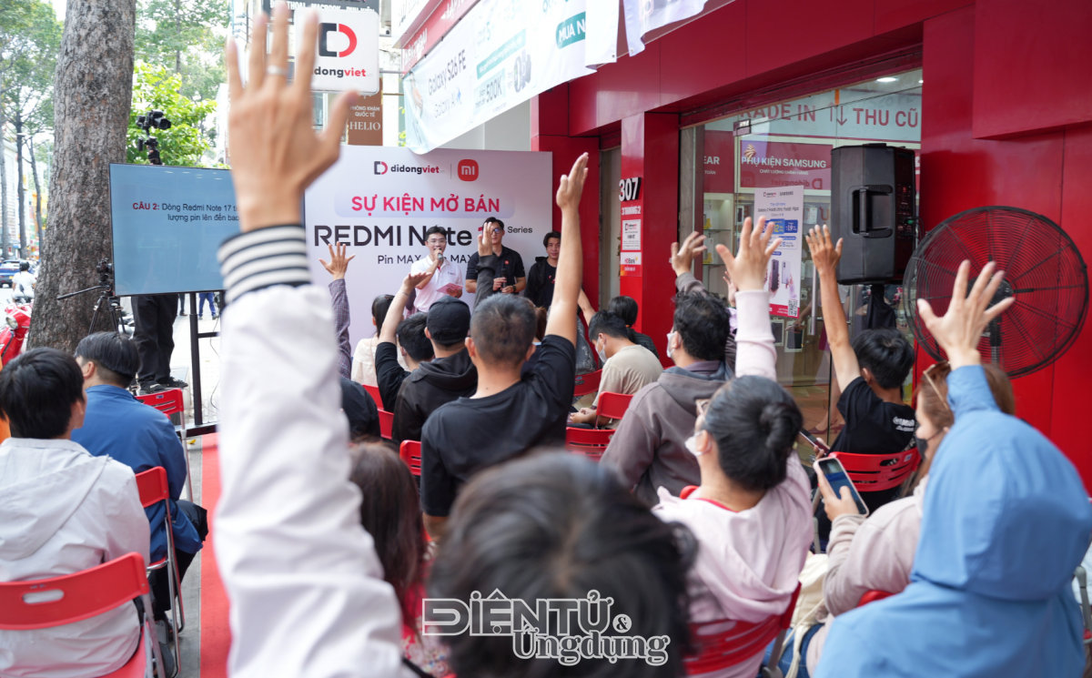 Di Động Việt mở bán REDMI Note 17 series, giá ưu đãi chỉ từ 5,49 triệu đồng