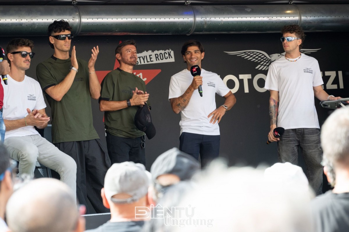 Hơn 60.000 người đến tham dự chuỗi lễ hội Moto Guzzi World Days