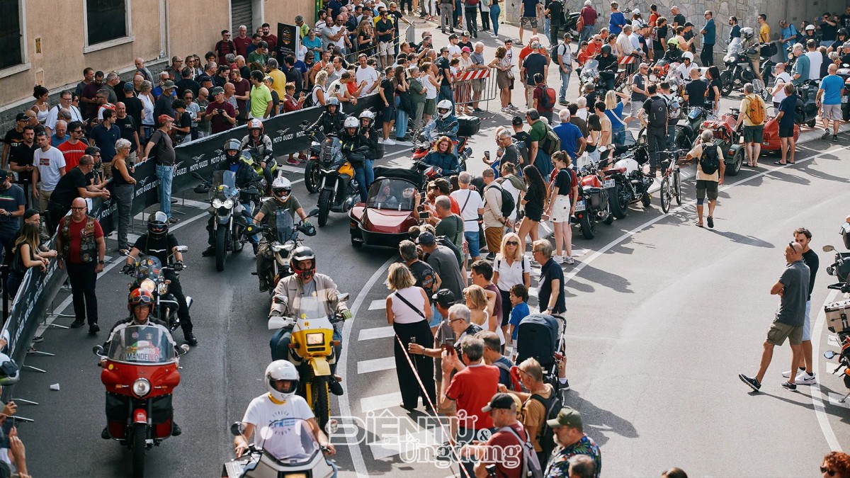 Hơn 60.000 người đến tham dự chuỗi lễ hội Moto Guzzi World Days