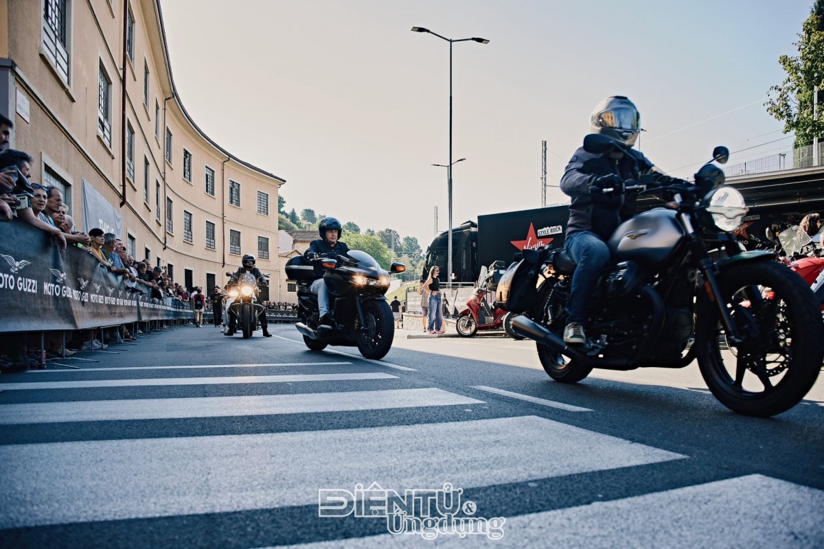 Hơn 60.000 người đến tham dự chuỗi lễ hội Moto Guzzi World Days