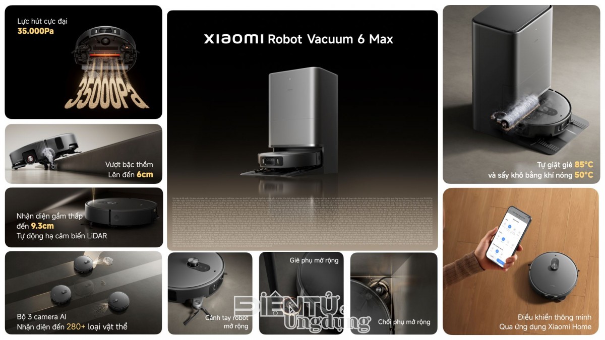 Xiaomi Robot Vacuum 6 Max