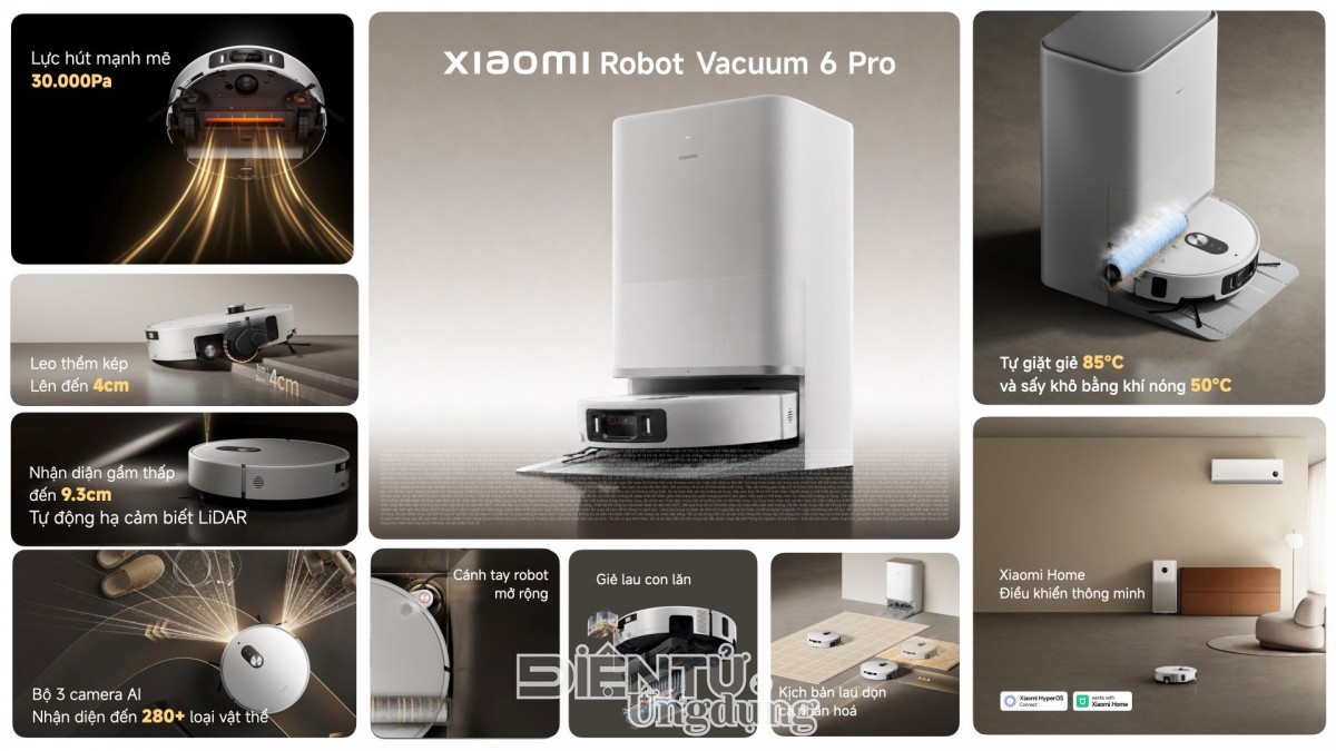 Xiaomi Robot Vacuum 6 Pro