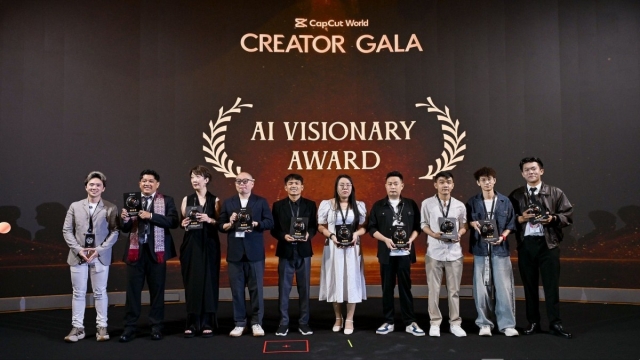 20 đại diện Việt Nam nhận giải thưởng tại CapCut World Award