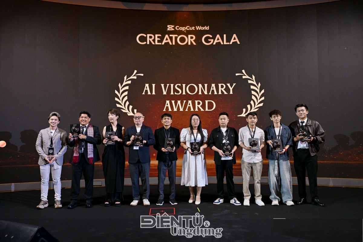 20 đại diện Việt Nam nhận giải thưởng tại CapCut World Award