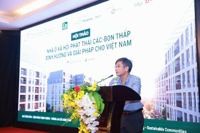 Nhà ở xã hội phát thải các -bon thấp: Tích hợp giải pháp xanh ngay từ khâu thiết kế