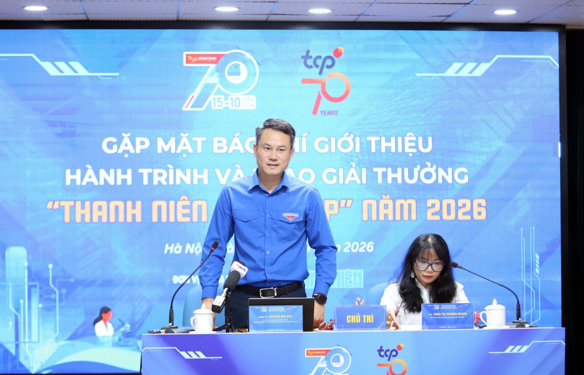 Khởi động Hành trình và Giải thưởng Thanh niên sống đẹp 2026