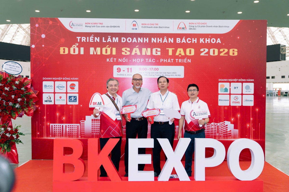 BK EXPO 2026 kết nối doanh nghiệp, công nghệ và đổi mới sáng tạo