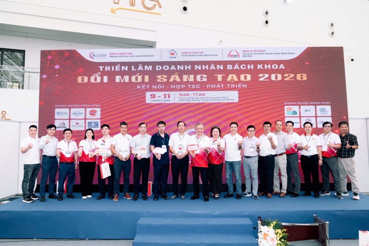 BK EXPO 2026 kết nối doanh nghiệp, công nghệ và đổi mới sáng tạo