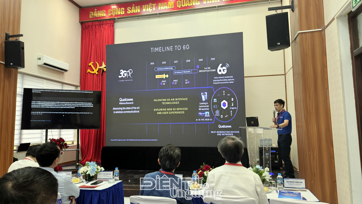 Ông Hoàng Ngọc Thức, đại diện Qualcomm Việt Nam
