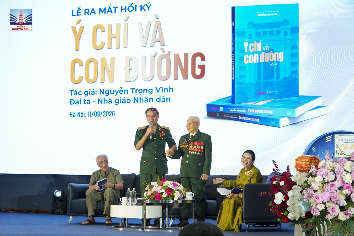 Nhiều hoạt động ý nghĩa kỷ niệm 35 năm thành lập trường Nguyễn Siêu Nhiều hoạt động ý nghĩa kỷ niệm 35 năm thành lập trường Nguyễn Siêu