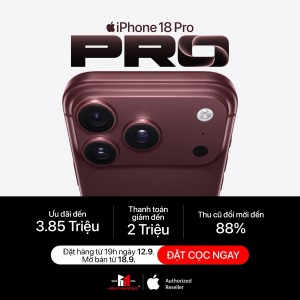 Minh Tuấn Mobile mở đặt hàng iPhone 18 Pro & iPhone 18 Pro Max