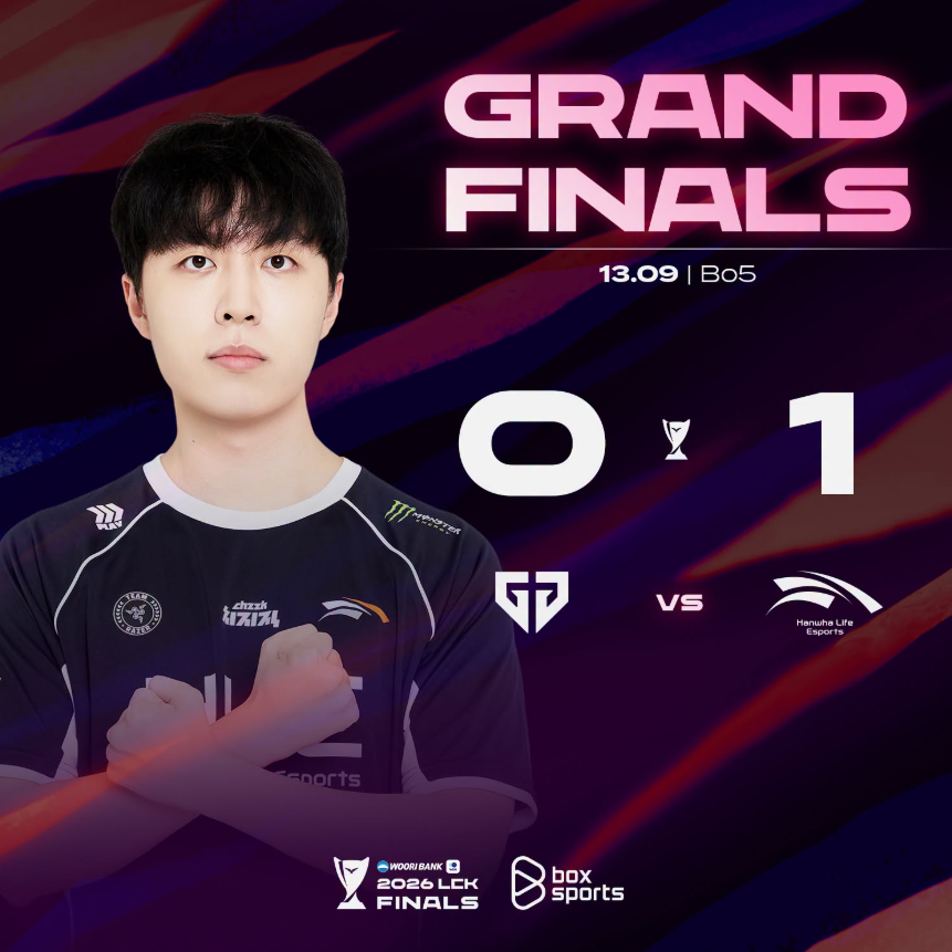 Ván 1: Thắng lợi thuộc về Hanwha Life Esports. Ảnh: LCK Việt Nam. Ván 1: Thắng lợi thuộc về Hanwha Life Esports. Ảnh: LCK Việt Nam.