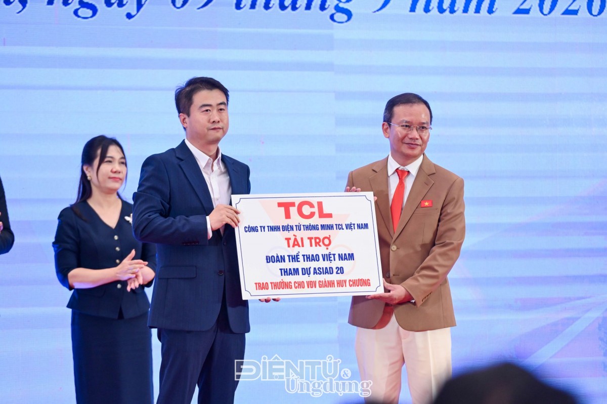 TCL tiếp tục đồng hành cùng đoàn Thể thao Việt Nam tại ASIAD 2026