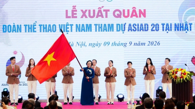 TCL tiếp tục đồng hành cùng đoàn Thể thao Việt Nam tại ASIAD 2026
