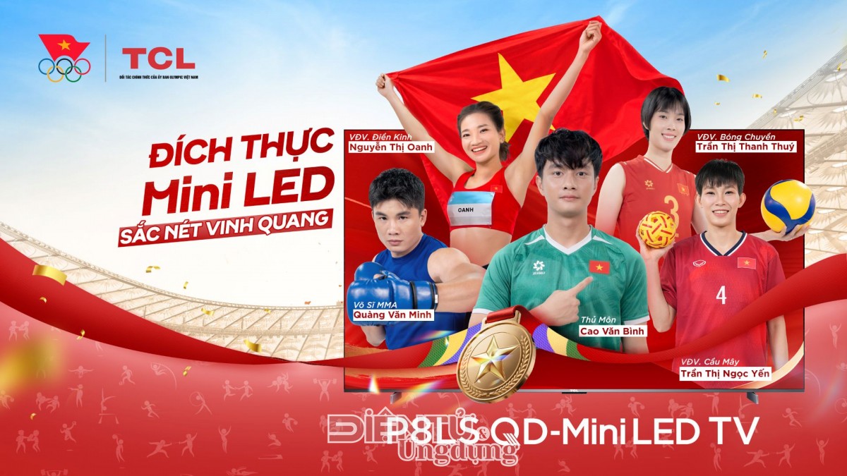 TCL tiếp tục đồng hành cùng đoàn Thể thao Việt Nam tại ASIAD 2026