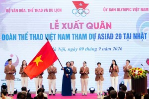 TCL tiếp tục đồng hành cùng đoàn Thể thao Việt Nam tại ASIAD 2026