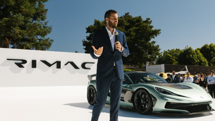 Ông Mate Rimac, nhà sáng lập Rimac đồng thời là CEO Bugatti. Ảnh: materimac.
