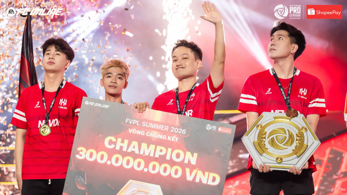 NK FC Online bảo vệ thành công ngôi vương FVPL Summer 2026