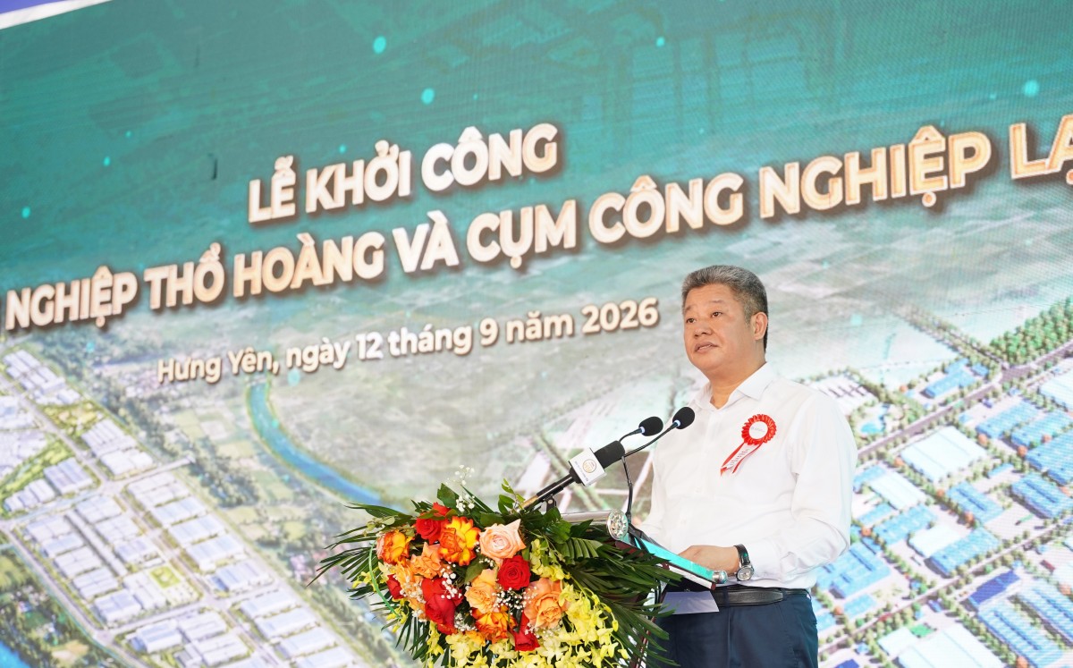 Hưng Yên khởi công 2 dự án công nghiệp gần 6.000 tỷ đồng Hưng Yên khởi công 2 dự án công nghiệp gần 6.000 tỷ đồng