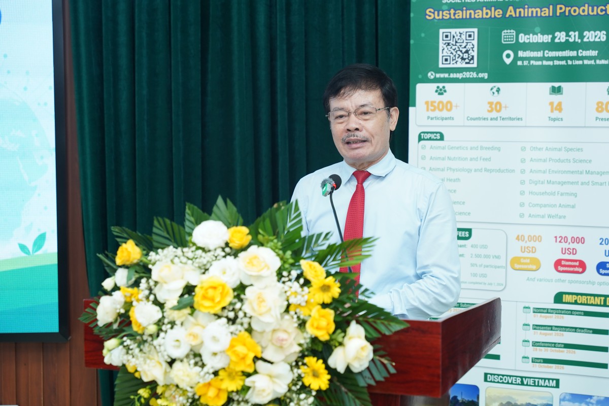 Việt Nam đăng cai Hội nghị Khoa học Chăn nuôi Á-Úc lần thứ 21