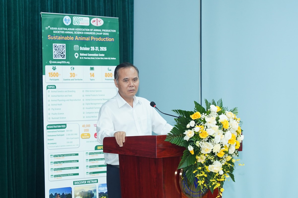 Việt Nam đăng cai Hội nghị Khoa học Chăn nuôi Á-Úc lần thứ 21