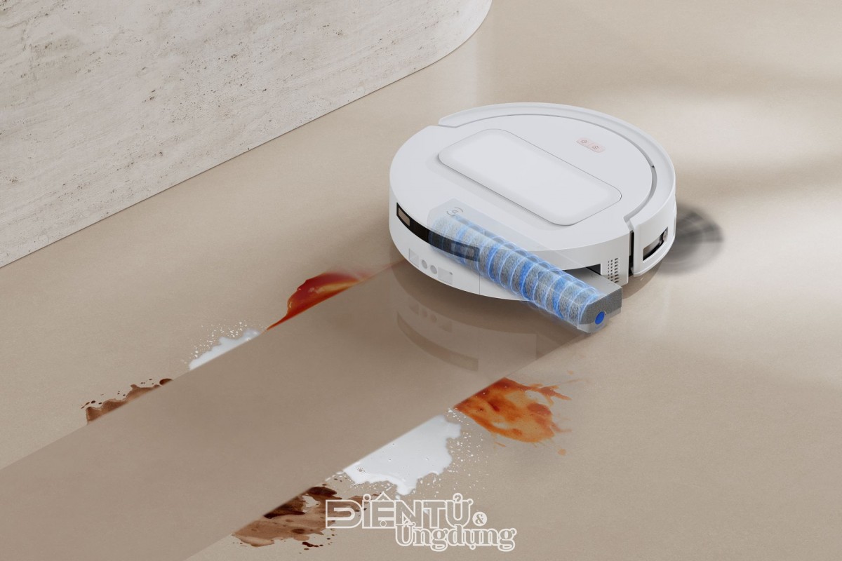 ECOVACS đưa công nghệ con lăn OZMO ROLLER xuống dòng sản phẩm DEEBOT T80 MAX ECOVACS đưa công nghệ con lăn OZMO ROLLER xuống dòng sản phẩm DEEBOT T80 MAX