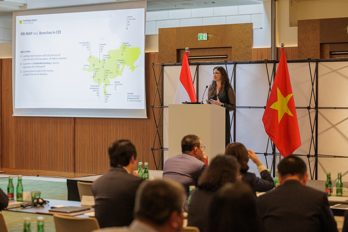 Tọa đàm Kết nối đầu tư Việt Nam - Cộng hòa Áo: Mở rộng hợp tác, thu hút dòng vốn chất lượng cao Tọa đàm Kết nối đầu tư Việt Nam - Cộng hòa Áo: Mở rộng hợp tác, thu hút dòng vốn chất lượng cao