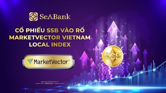 SSB là cổ phiếu duy nhất được thêm vào rổ MarketVector Vietnam Local Index