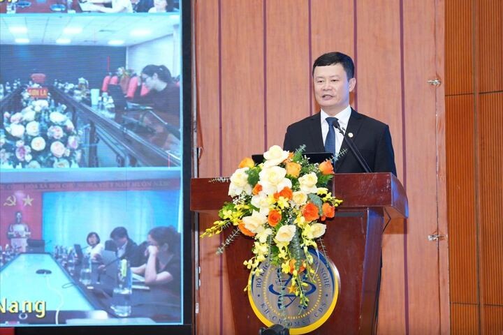Ông Đỗ Đình Rô, Phó Chánh Văn phòng Bộ KH&CN, phát biểu tại Hội thảo. (Ảnh: MST)