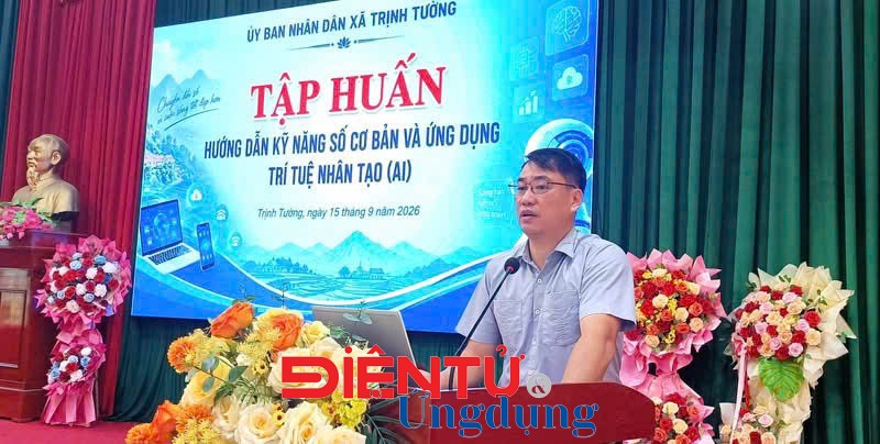 Trịnh Tường (Lào Cai): 260 đại biểu được 'cầm tay chỉ việc' về kỹ năng số và ứng dụng AI