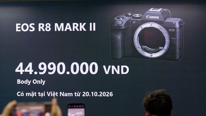 Canon ra mắt EOS R8 Mark II, chiếc máy ảnh full-frame nhỏ gọn dành cho người dùng mới
