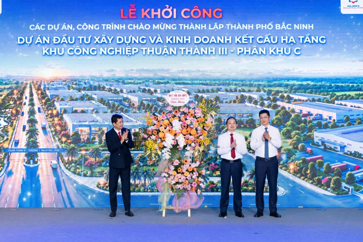 Gilimex khởi công 2 khu công nghiệp 4.186 tỷ đồng tại Bắc Ninh Gilimex khởi công 2 khu công nghiệp 4.186 tỷ đồng tại Bắc Ninh