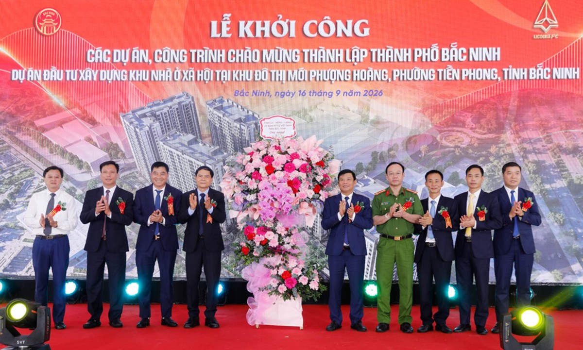Khởi công Khu nhà ở xã hội Phượng Hoàng tại Bắc Ninh