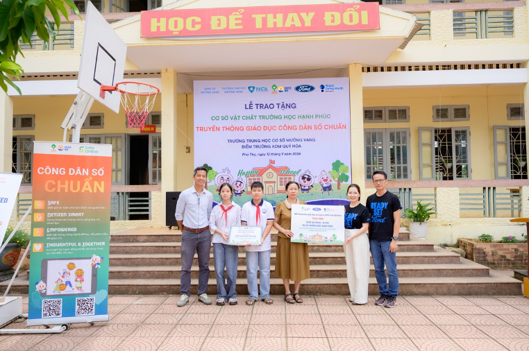 MSD United Way Vietnam triển khai chương trình Công dân số chuẩn tại Phú Thọ