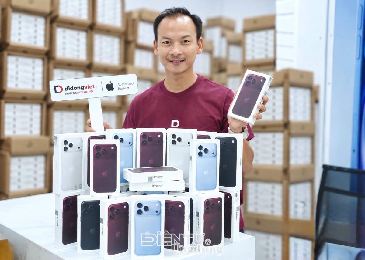 Di Động Việt mở bán  iPhone 18 Pro Series, ưu đãi đến 9,5 triệu đồng