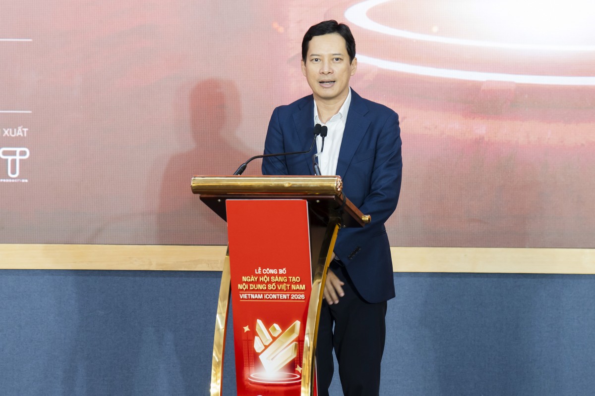 Vietnam iContent 2026 mở rộng thành chuỗi hoạt động sáng tạo nội dung số