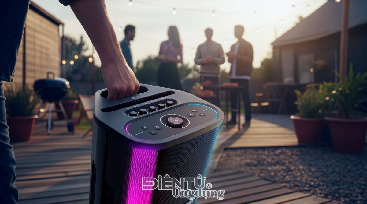 Tận hưởng bữa tiệc âm nhạc cùng LG xboom Stage 501 Tận hưởng bữa tiệc âm nhạc cùng LG xboom Stage 501