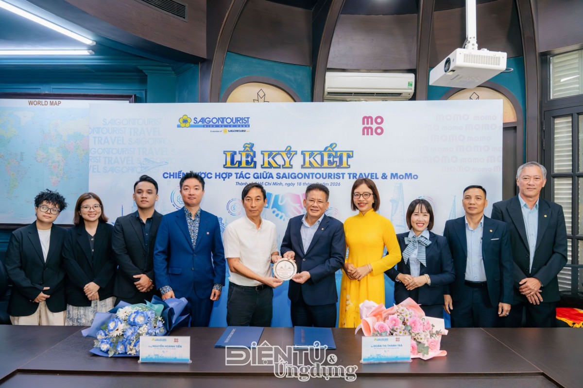 MoMo và Saigontourist Travel hợp tác chiến lược