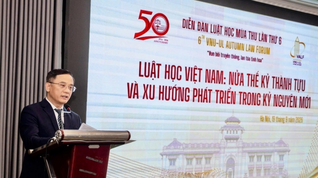Diễn đàn Luật học Mùa Thu 2026: Nhìn lại 50 năm phát triển Luật học Việt Nam