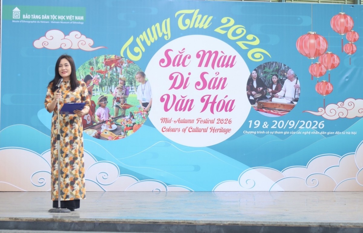 Trung thu 2026 tại Bảo tàng Dân tộc học Việt Nam: Sắc màu di sản văn hóa