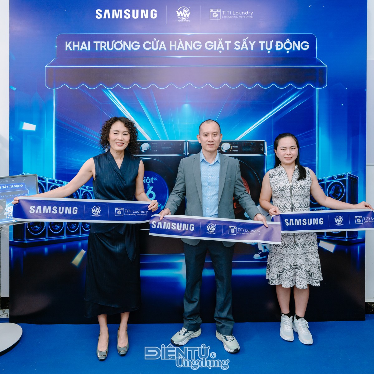 Samsung cùng đối tác khai trương cửa hàng giặt sấy đầu tiên