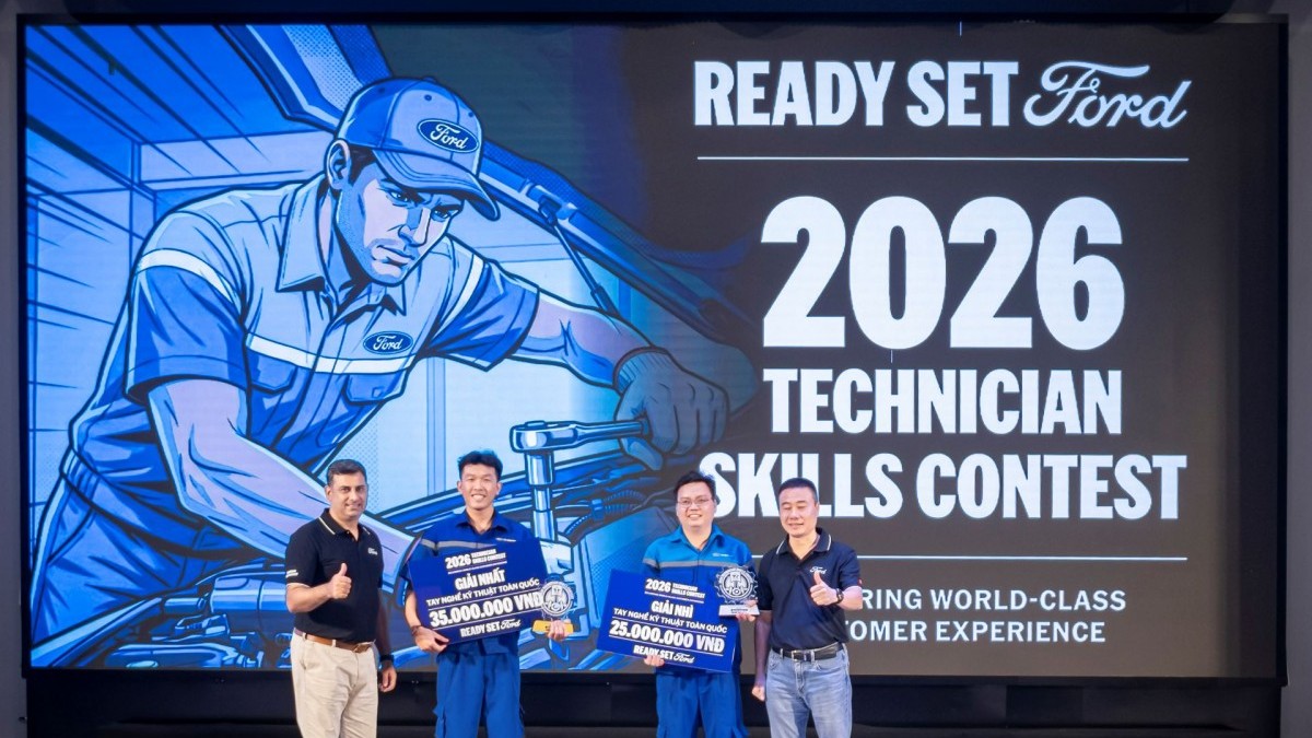 Ford tổ chức hội thi tay nghề toàn quốc 2026
