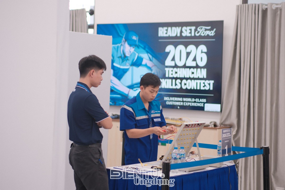 Nâng cao năng lực sau bán hàng, Ford tổ chức hội thi tay nghề toàn quốc 2026