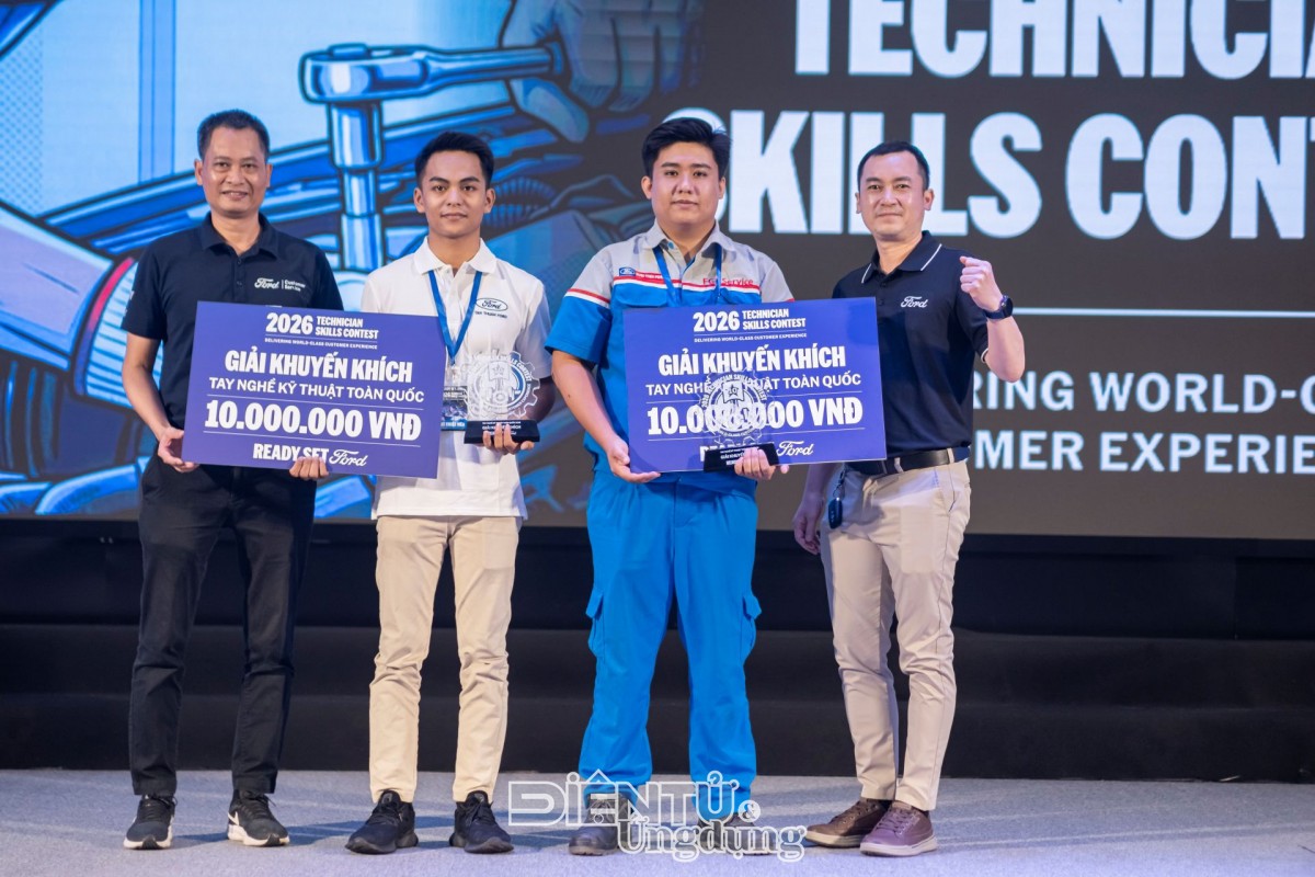 Nâng cao năng lực sau bán hàng, Ford tổ chức hội thi tay nghề toàn quốc 2026