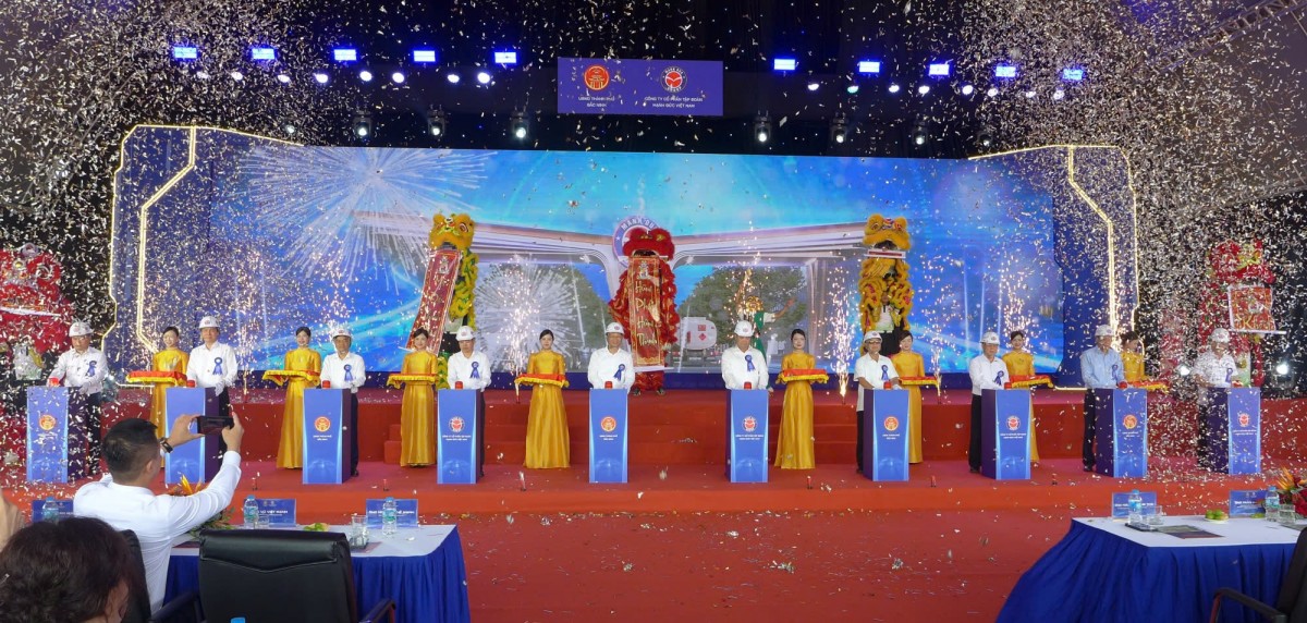 Bắc Ninh: Khởi công Khu công nghiệp Quế Võ III - Phân khu 2 Bắc Ninh: Khởi công Khu công nghiệp Quế Võ III - Phân khu 2
