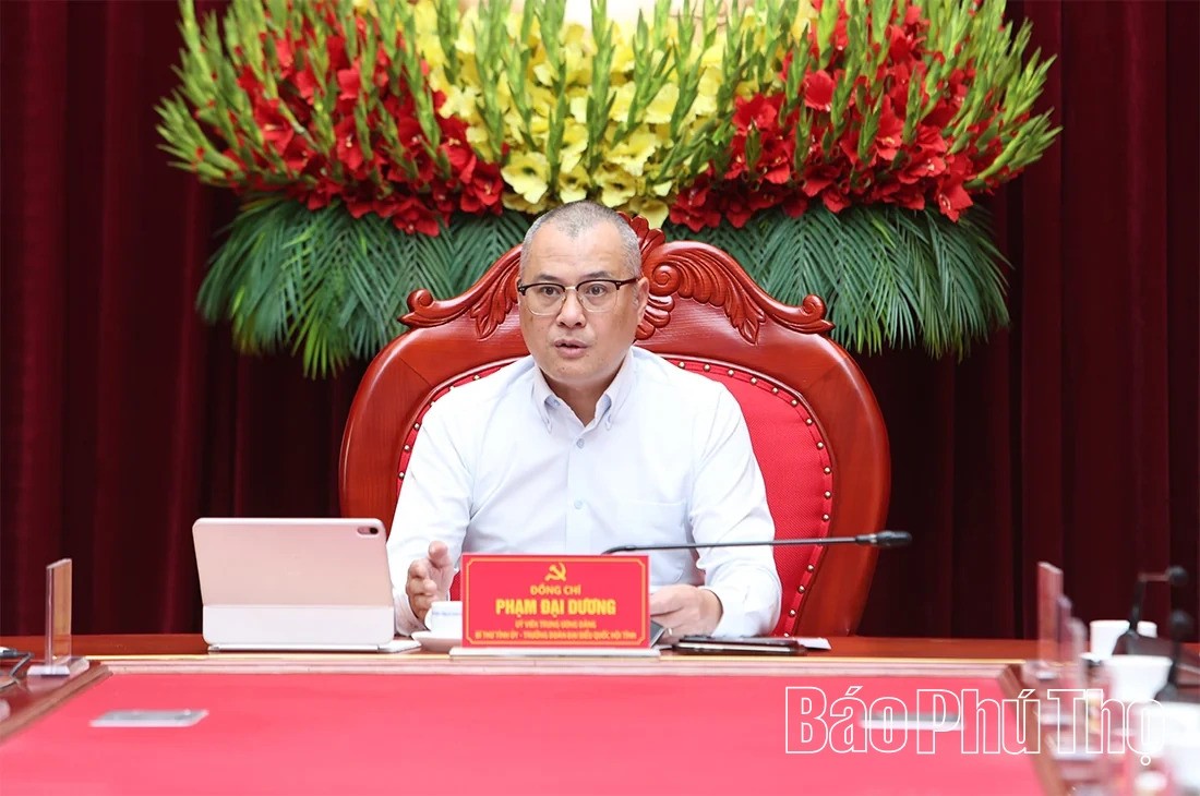 Phú Thọ đặt mục tiêu tiên phong về công nghệ và chuyển đổi số Phú Thọ đặt mục tiêu tiên phong về công nghệ và chuyển đổi số