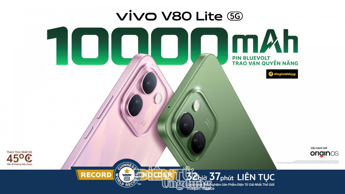 vivo V80 Lite 5G sắp ra mắt có gì? vivo V80 Lite 5G sắp ra mắt có gì?
