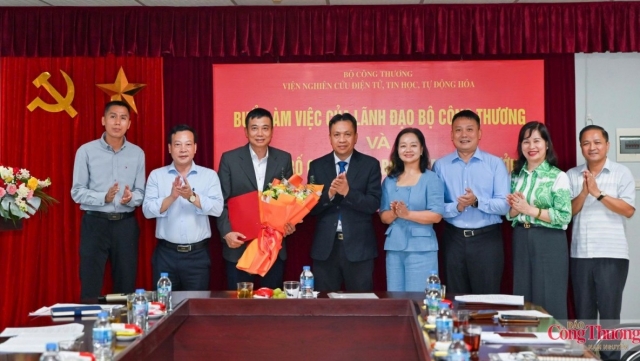 Bộ Công Thương bổ nhiệm Viện trưởng Viện Nghiên cứu Điện tử, Tin học, Tự động hóa