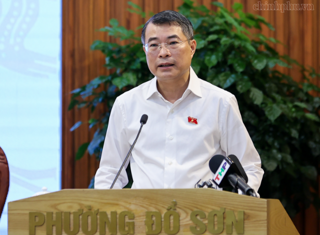 Thủ tướng Lê Minh Hưng phát biểu tại cuộc tiếp xúc cử tri - Ảnh: chinhphu.vn/Nhật Bắc Thủ tướng Lê Minh Hưng phát biểu tại cuộc tiếp xúc cử tri - Ảnh: chinhphu.vn/Nhật Bắc