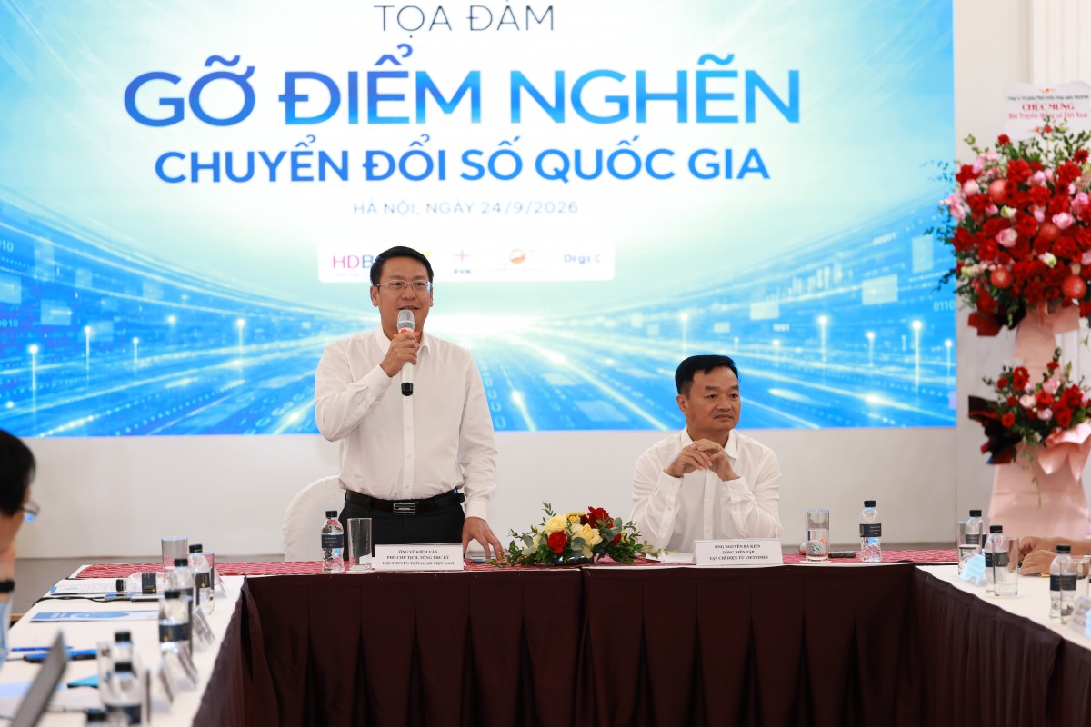 Nhận diện và gỡ điểm nghẽn chuyển đổi số quốc gia từ 3 góc nhìn